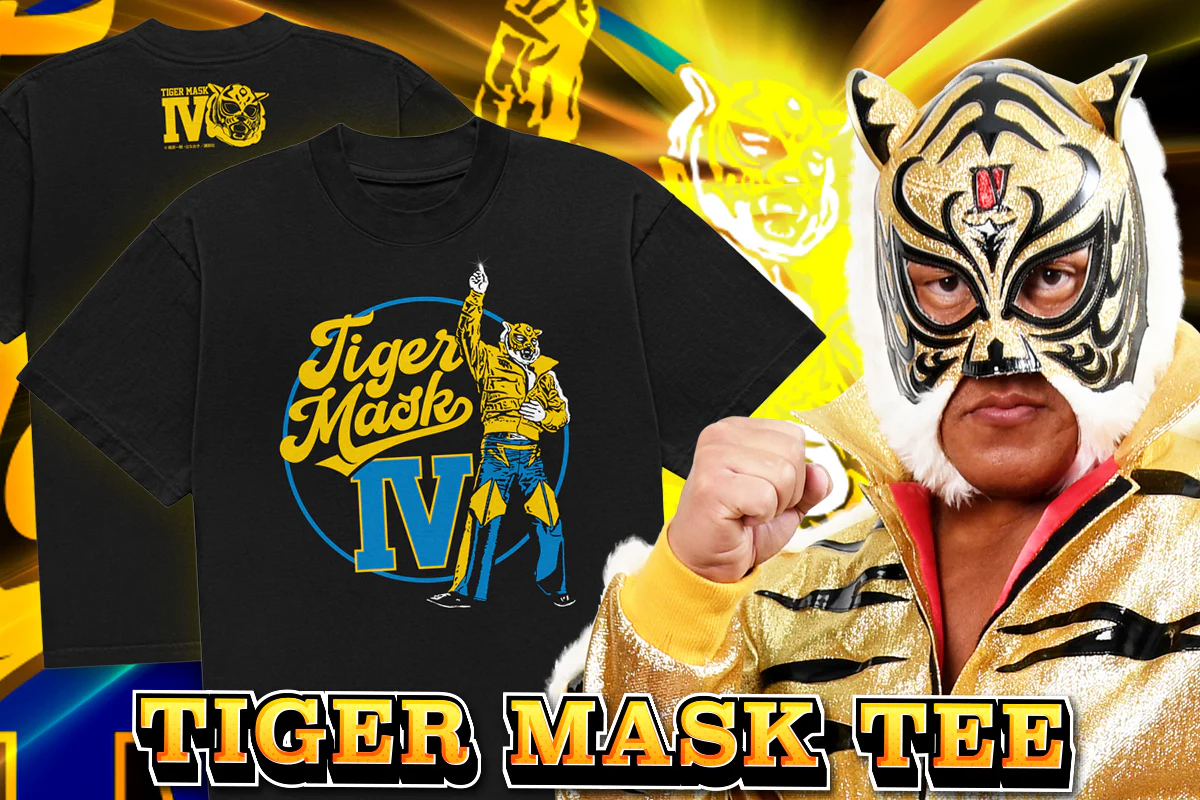 タイガーマスク「TIGER MASK IV」Tシャツ