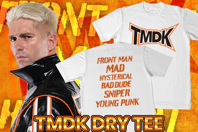 TMDK ドライTシャツ（ホワイト）