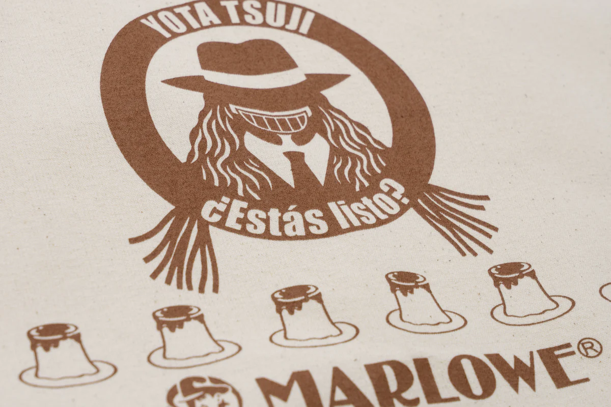 辻陽太 × マーロウ コラボラージトートバッグ（フレッシュクリーム）