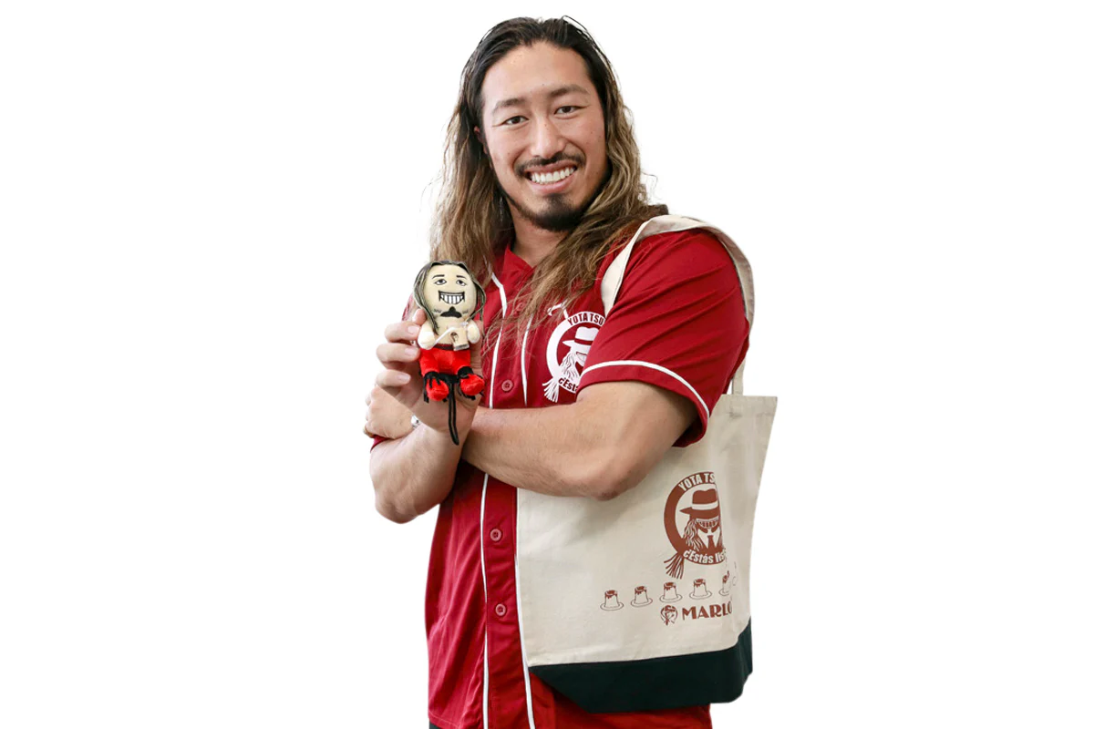 辻陽太 × マーロウ コラボラージトートバッグ（フレッシュクリーム）