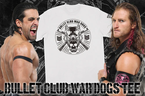 BULLET CLUB WAR DOGS Tシャツ（ホワイト）
