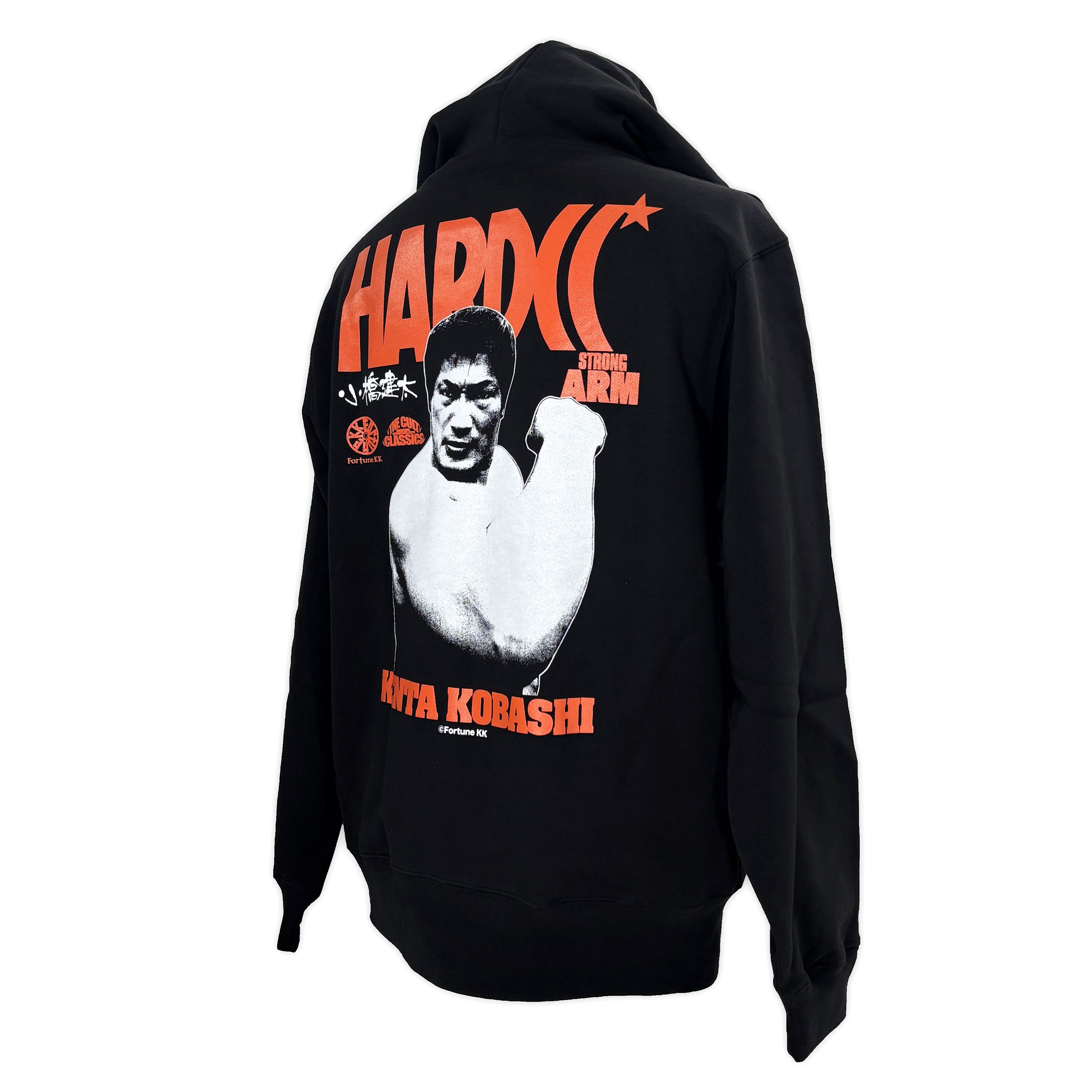 小橋建太 ZIPパーカ（剛腕ブラック） – プロレス専門店バックドロップ